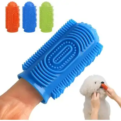 HausPets Cepillo de dientes de silicona para perros y gatos - Artículo 1 - HausPets - Comparador de precios