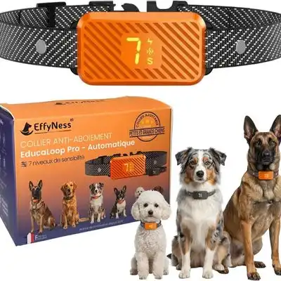 MCBOSON Collar antiladridos automático con 3 modos y 7 niveles - 1 artículo - Mcboson - Comparador de precios