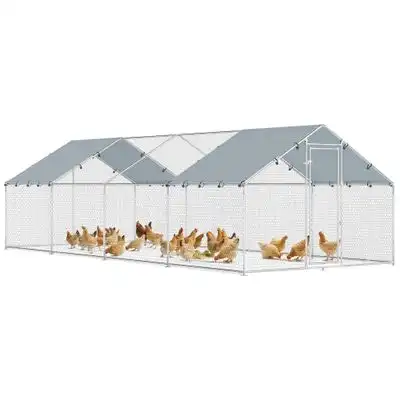 PawHut Gallinero para Exterior - 300x680x190 cm - PawHut - Comparador de precios
