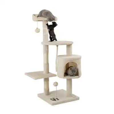 Rascador Lionto para gatos, 112 cm - beige - Lionto - Comparador de precios