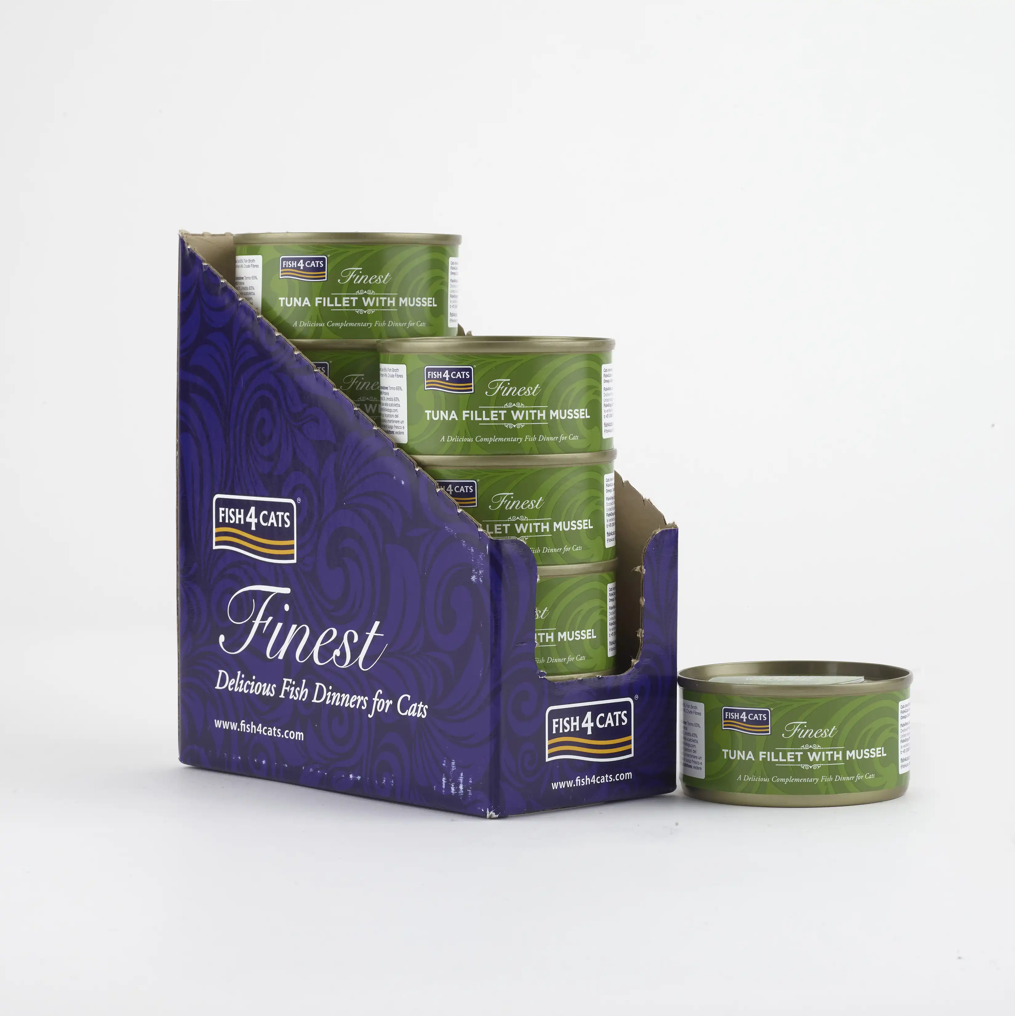 Fish4Cats filete de atún y mejillones 70 gr. - Fish4Cats - Comparador de precios