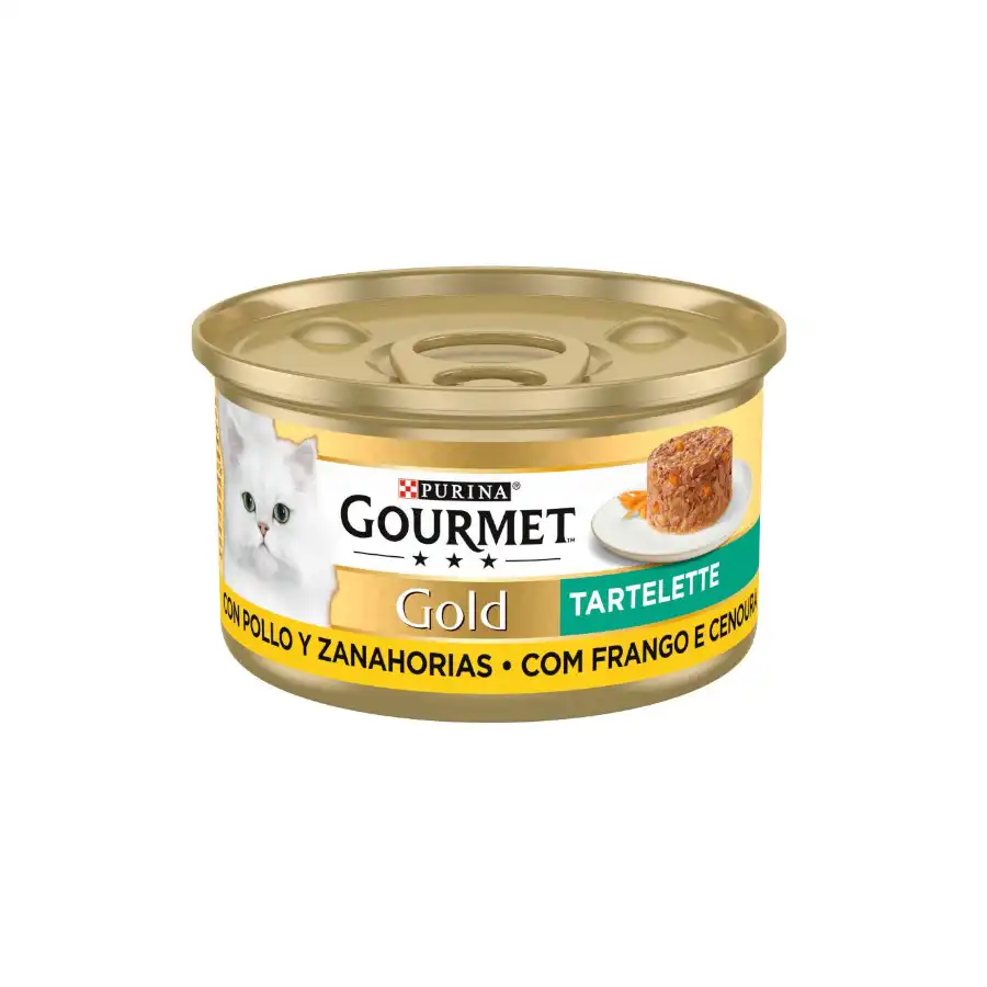 Gourmet Gold Tartelette Pollo y zanahoria 85 gr.