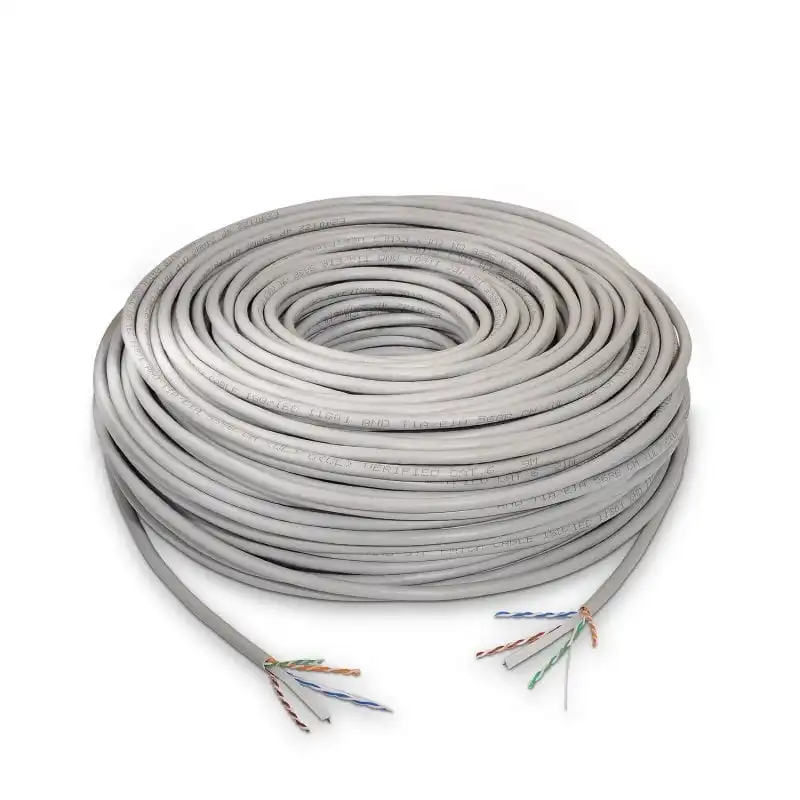 Aisens Bobina de Red RJ45 UTP Cat.6 Libre de Halógenos 305m Gris