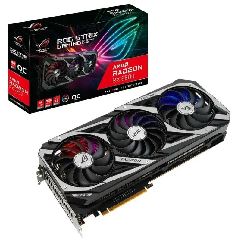 Asus ROG Strix AMD Radeon RX 6800 OC 16 GB GDDR6