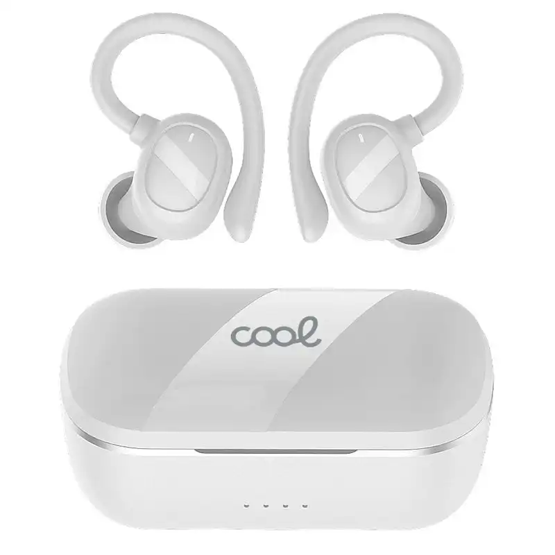 Cool Fit Sport Auriculares TW Stereo Bluetooth Blancos