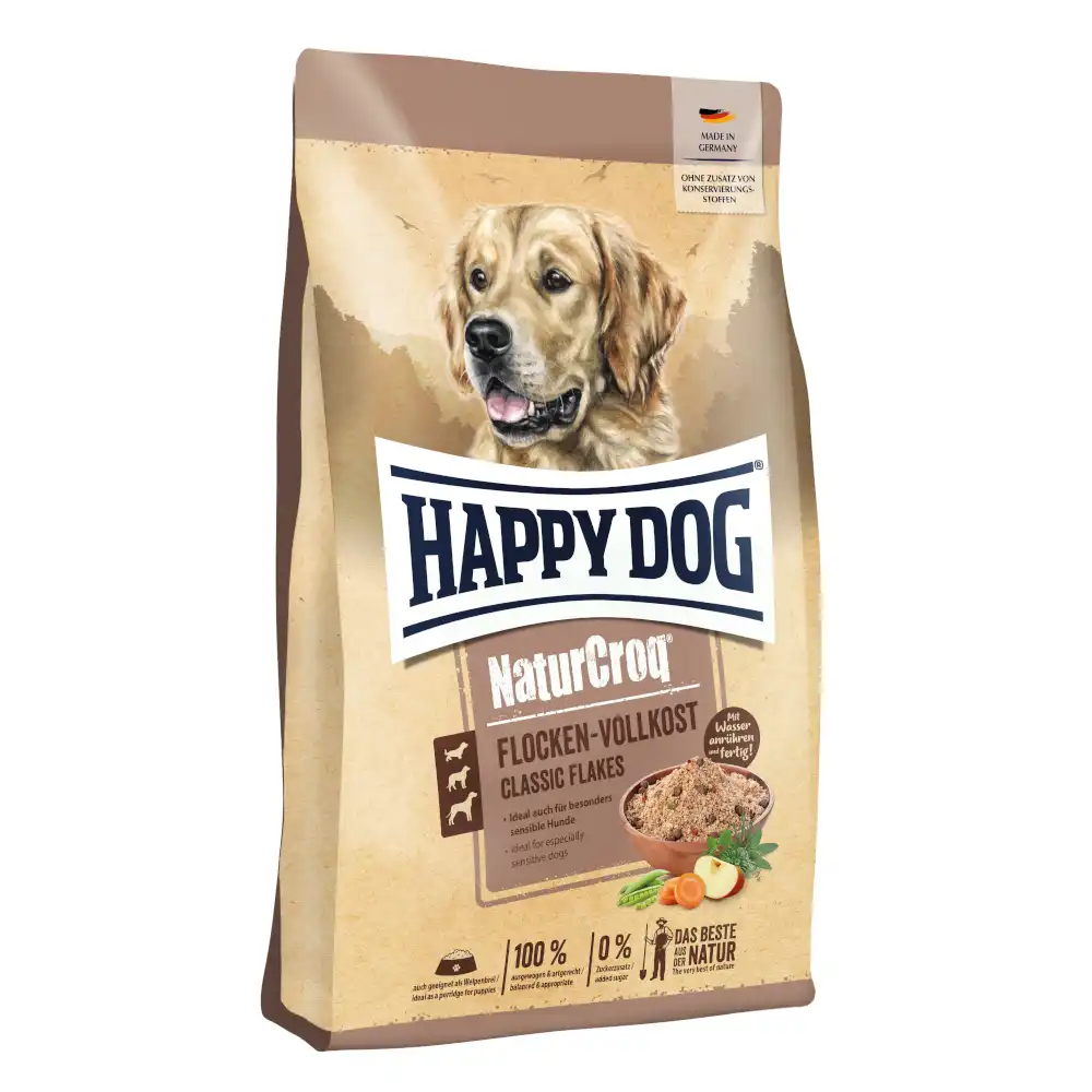 Happy Dog Premium NaturCroq Copos Alimento Integral - 10 kg