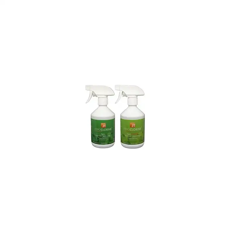 JT- Hypoclorine Farm spray con efecto antimicrobiano para todos los animales 540 Hidrogel, 0.50 kg
