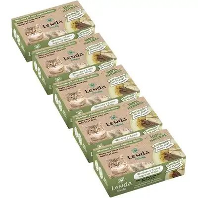 Lenda Foodie Cat Merluza y Lomo Negro de Atún - 5 x 120 g - Lenda - Comparador de precios