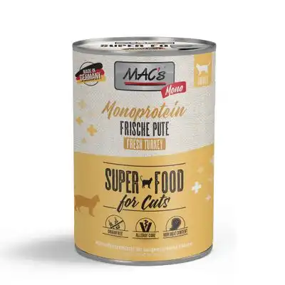MAC's Cat Mono 6 x 400 g - Pavo - MACs - Comparador de precios