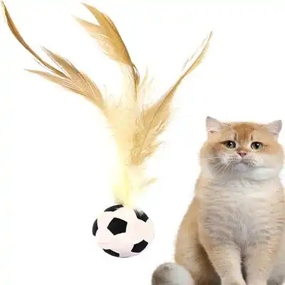 MCBOSON Balón de fútbol para gatos, juguete saltarín - 3 artículos - Mcboson - Comparador de precios
