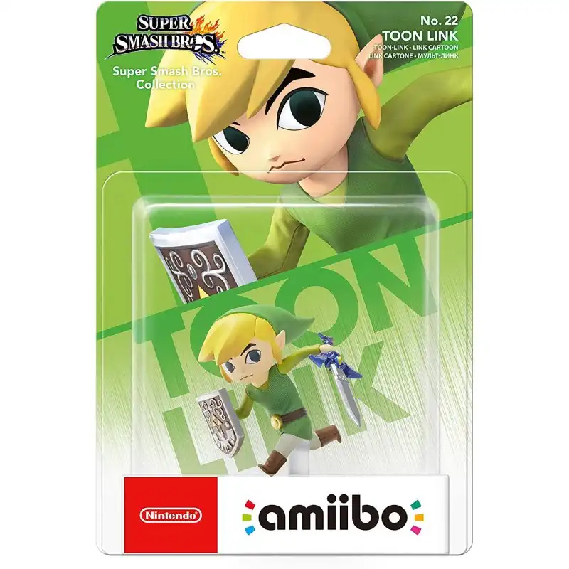 Nintendo Amiibo Figura Super Smash Bros Toon Link