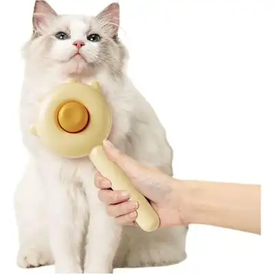 Pawffee CEPILLO PARA PEINAR MASCOTAS (AMARILLO) - 1 pieza - Pawffee - Comparador de precios