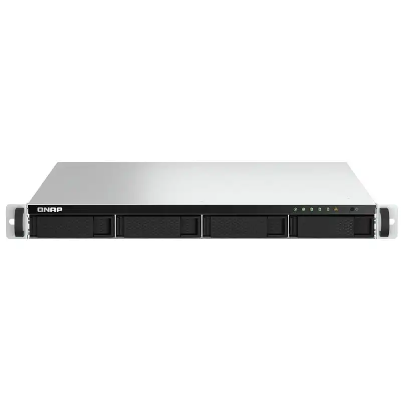 QNAP TS-464U NAS Bastidor 1U 4 Bahías Negro