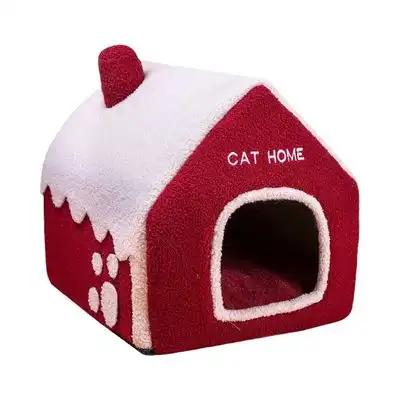 UAMLY Cama de invierno para mascotas, Casa de nieve - 1 pieza - Uamly - Comparador de precios