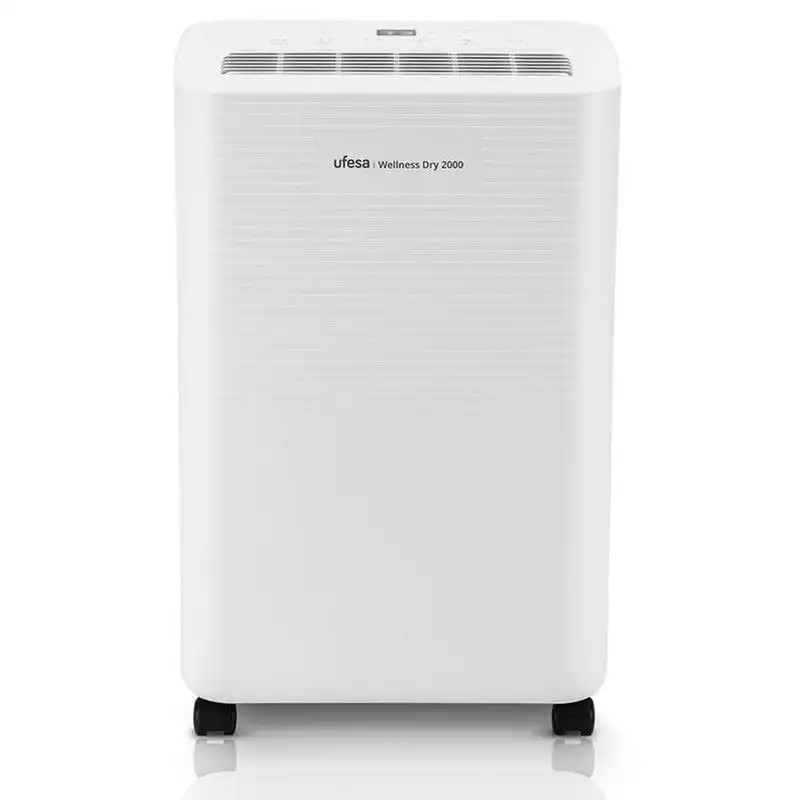 Ufesa Wellness Dry 2000 Deshumidificador 12L/día 280W para Estancias hasta 40m2 Blanco