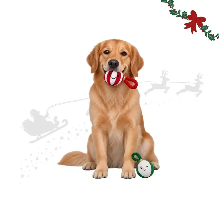 Wonder Christmas Cascabeles Navideños Peluche para perros 2 uds. - Wonder Christmas - Comparador de precios