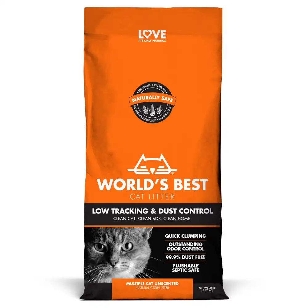World's Best Cat Litter Low-Tracking arena aglomerante sin polvo - 12,7 kg