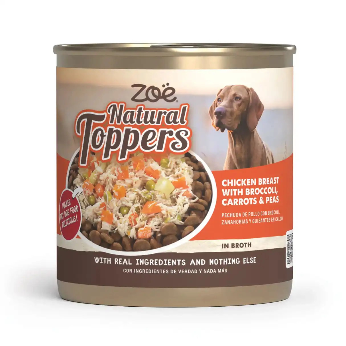 Zoë Natural Toppers 170g Pollo con Brócoli - 170 g - Zoë - Comparador de precios