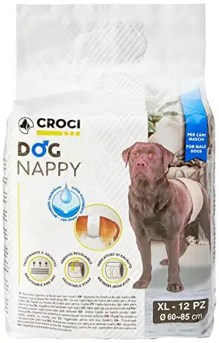 Pañales para perros machos Dog Nappy XL