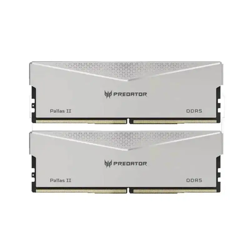 Acer Predator Pallas II DDR5 6000MHz 64GB 2x32GB CL30 Plata Intel XMP y AMD EXPO