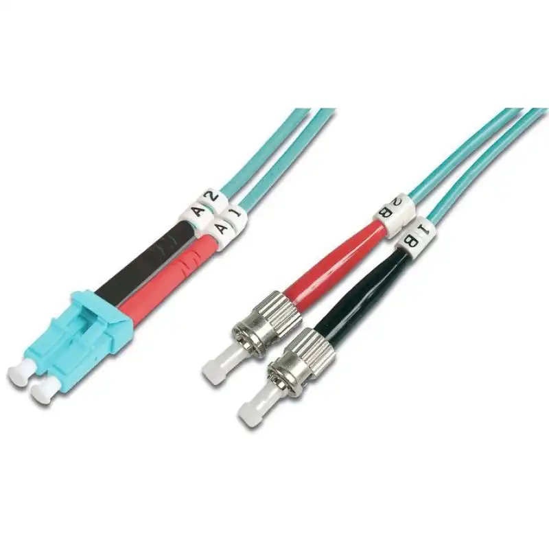 Digitus DK-2531-01-4 Cable de Fibra Optica Duplex LC ST/BFOC 1m Azul