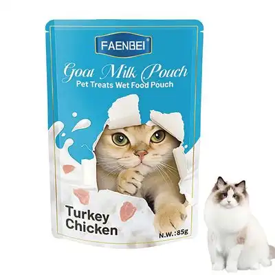 FurryFusion Comida húmeda para gatos con salmón y pollo, 4 x 85 g - Artículo 1 - Furry Fusion - Comparador de precios