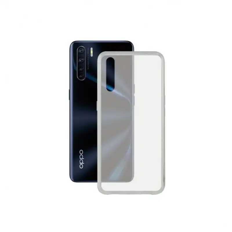 Ksix Flex Funda TPU Transparente para OPPO A91
