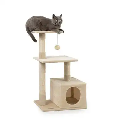 Rascador Lionto para gatos, 85 cm - beige - Lionto - Comparador de precios
