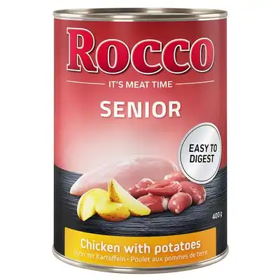 Rocco Senior 6 x 400 g - Pollo con patatas - Rocco - Comparador de precios