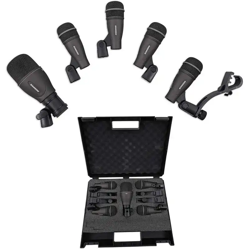 Samson DK705 Kit 5 Micrófonos Profesionales