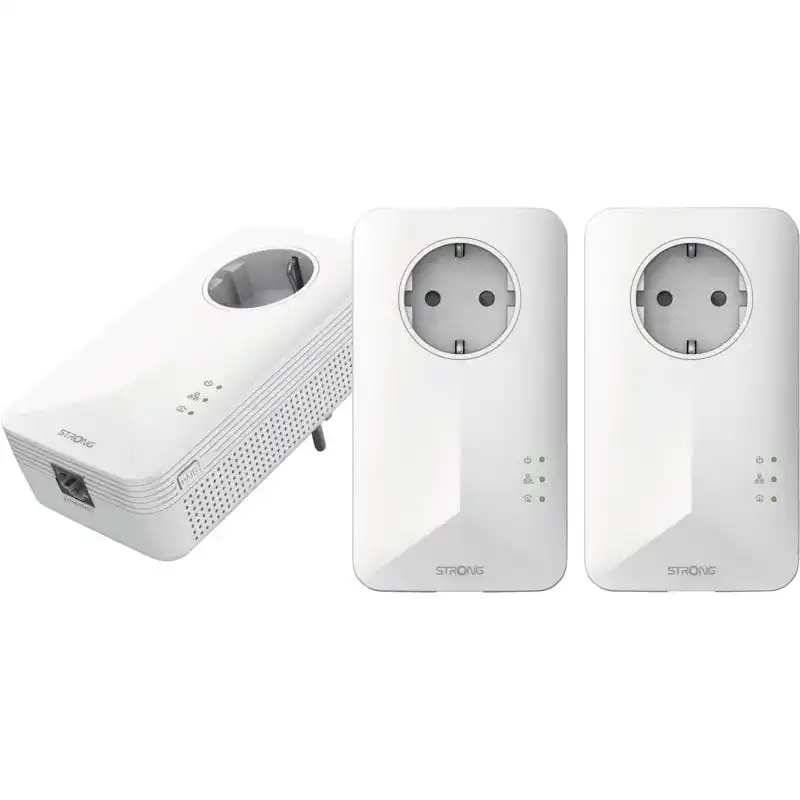Strong Powerline 1000 Triple Pack PLC Gigabit