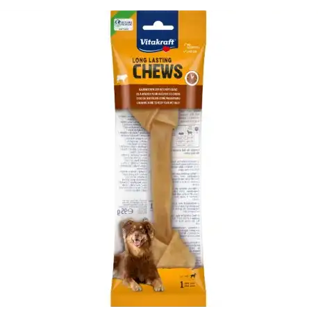 Vitakraft Hueso Prensado Anudado Snack para Perros Grandes, 21 cm - Vitakraft - Comparador de precios