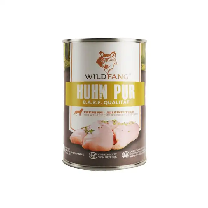 Wildfang® Wildfang Menú Barf Pollo Puro para perros - 6x400 g - Wildfang - Comparador de precios
