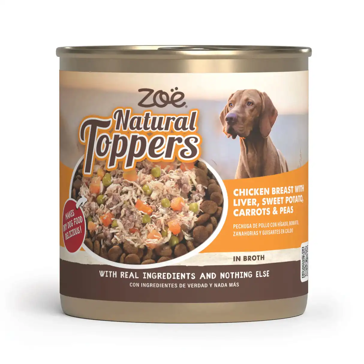 Zoë Natural Toppers 170g Pollo con higado - 170 g - Zoë - Comparador de precios