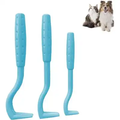 ZooVenture Kit reutilizable para la eliminación de garrapatas en mascotas - Juego de 3 piezas azules - Zooventure - Comparador de precios