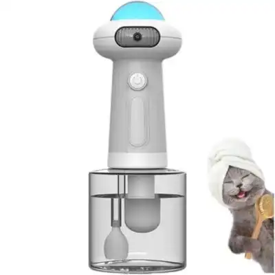 ZooVenture Máquina de espuma para baño de animales - Champú, al agua - Gris - Zooventure - Comparador de precios