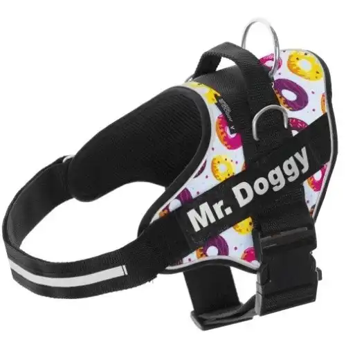 Arnés personalizado Super Doggy estampado de Donuts para perros - Super Doggy - Comparador de precios