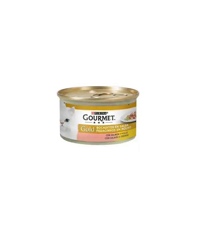 Bocaditos en Salsa con Salmón y Pollo, Unidades 24 unidades de 85 gr - Gourmet Gold - Comparador de precios