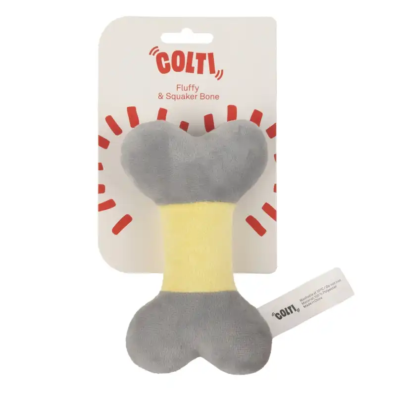 Colti Hueso Peluche Para Perros 1 Unidad. - Colti - Comparador de precios