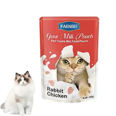 FurryFusion Comida húmeda para gatos con salmón y pollo, 4 x 85 g - Conejo - Furry Fusion - Comparador de precios