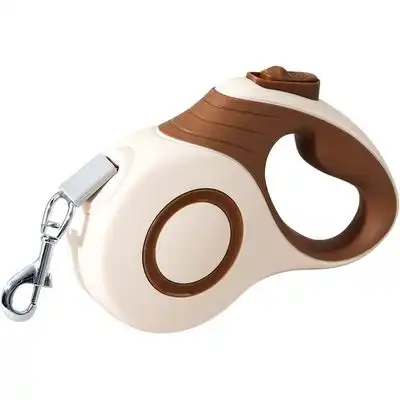 HausPets Correa retráctil nailon 5 m perros, color marrón, antideslizante - Artículo 1 - HausPets - Comparador de precios