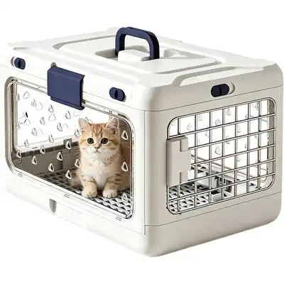 HausPets Transportín rígido plegable para gatos/perros de 50x32x31cm - Artículo 1 - HausPets - Comparador de precios