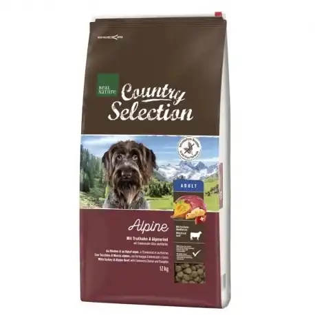 Real Nature Country Selection Alpine Adult Pienso para Perros con Pavo, 12 Kg - Real Nature - Comparador de precios