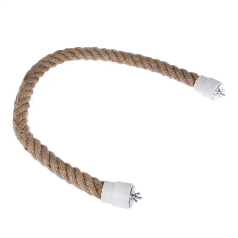 TIAKI Percha de yute natural para pájaros - Tamaño L (extralargo): 3,2 x 91 cm (Diám x L) - TIAKI - Comparador de precios