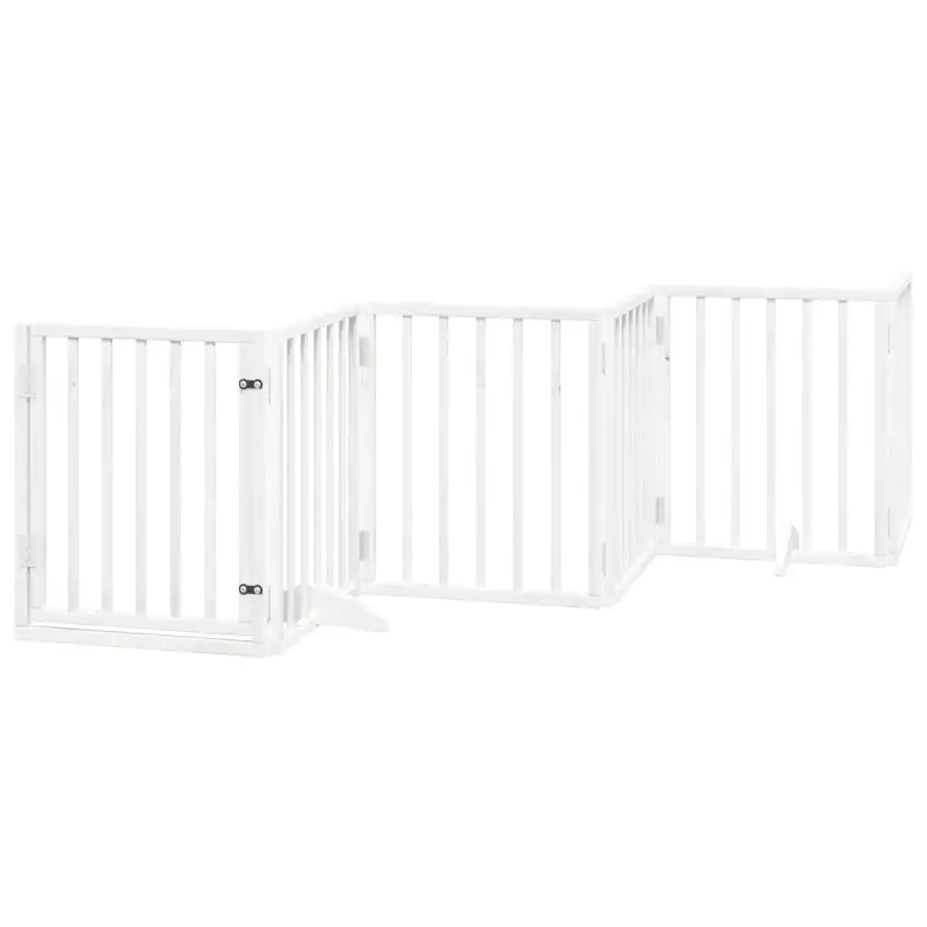 VidaXL Puerta Madera Plegable para Perros - 50 cm x 90 cm x 2 cm - VIDAXL - Comparador de precios