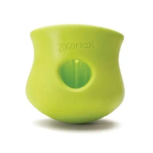 West Paw Desing Zogoflex Toppl Porta Golosinas Verde para perros