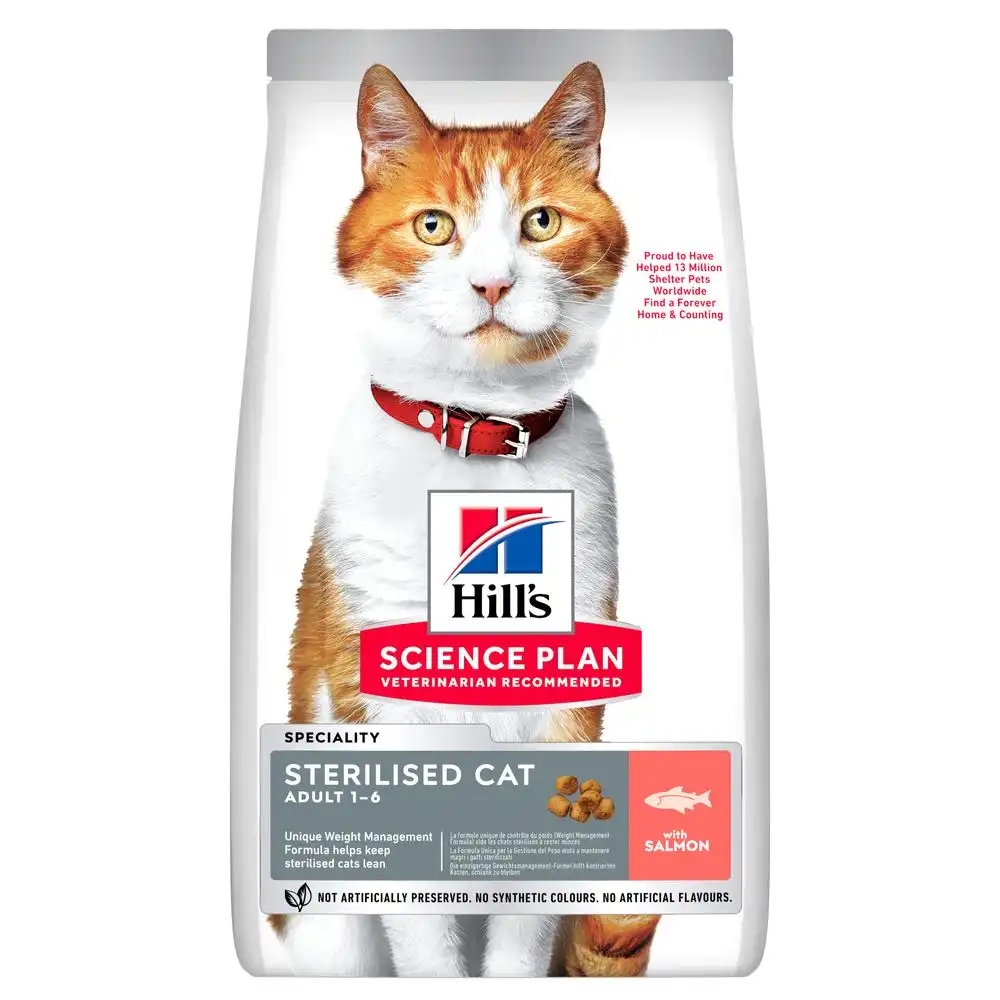 1.5 KG 1.5 KG Hill's Science Plan Sterilised Young Adult Atún pienso para gatos
