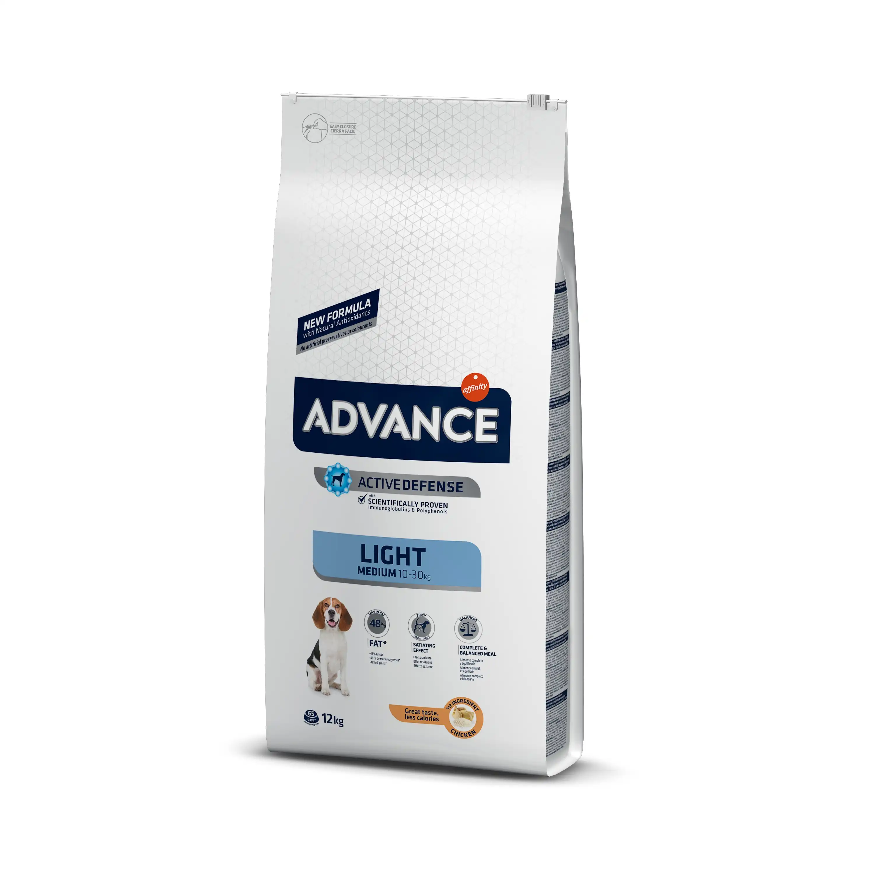 Advance Canine Medium Light 12 Kg.