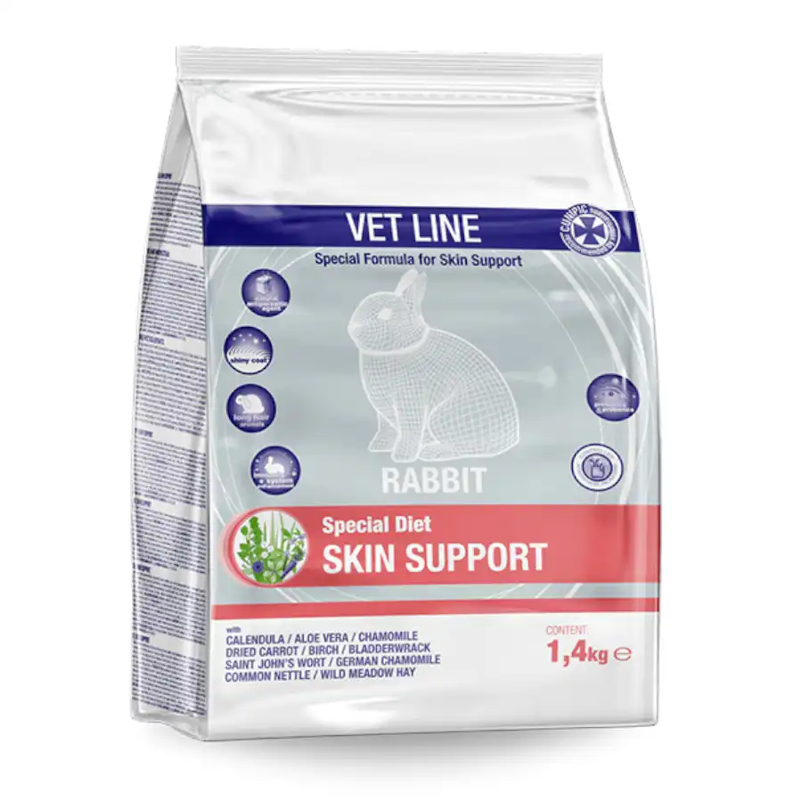Cunipic Vet Line Skin Support Conejos 1.4 K.g - Cunipic - Comparador de precios