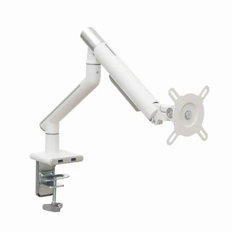 Art L-19gd Soporte de Escritorio para Monitor 17-32" VESA 100 Max 9Kg Blanco